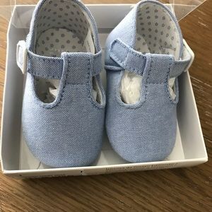 Blue Mary Janes